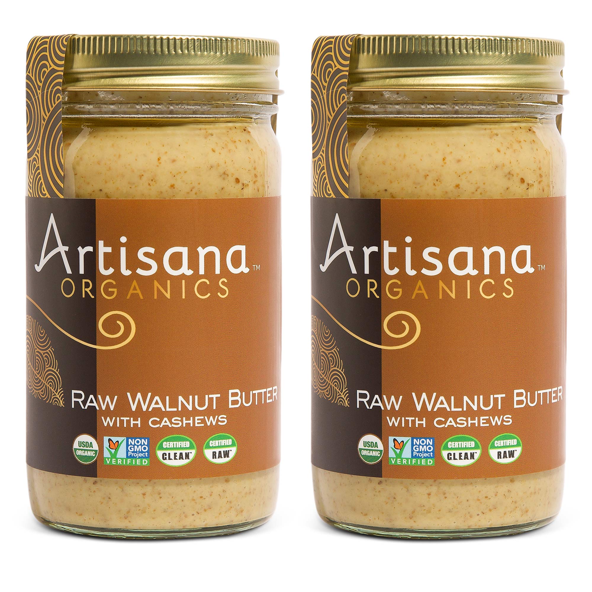 Raw Organic Walnut Butter with Cashews