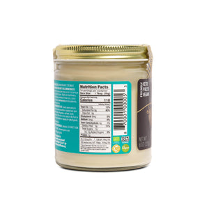 Artisana Raw Coconut Butter Nutritional Facts, 8oz jar